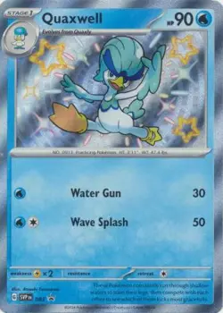 QUAXWELL SVP083 SCARLET & VIOLET POKEMON PROMO (SHINY RARE, NM) - Image 1