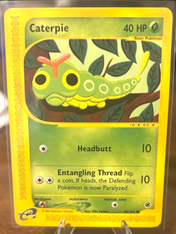 Caterpie 096/165 Expedition Base Set Regular NM- Free Shipping Pokemon TCG - Image 1