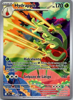 Pokemon TCG Hydrapple 188/182 Sv10 Destined Rivals Holo Illustration Rare MINT - Image 1