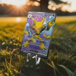Pokemon TCG Alakazam ex 188/165 Full Art Ultra Rare Scarlet & Violet 151 NM/M - Image 1
