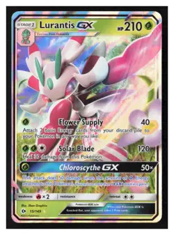 Lurantis GX SM Base Set #15/149 Pokemon Ultra Rare - Image 1
