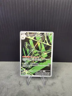 Team Rocket's Spidops 187/182 SV10 Destined Rivals Illustration Rare Pokemon TCG - Image 1