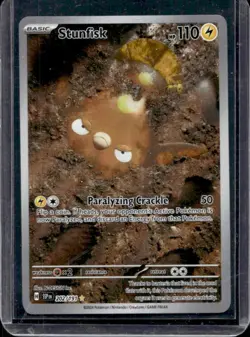 2024 Pokemon Surging Sparks Stunfisk #202/191 - Image 1