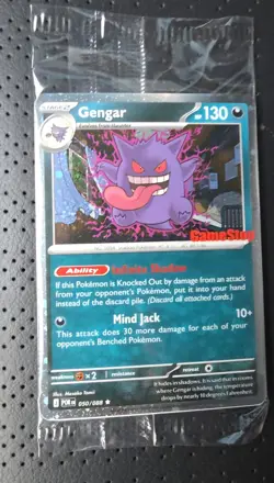 Pokemon GameStop Stamped Exclusive Gengar Promo Sealed 050/088 - Image 1