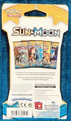 (1) ~ Pokemon 2017 Sun & Moon Base Set Sleeved Booster Pack (Primarina) - Image 2
