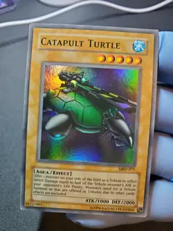 YuGiOh - Catapult Turtle - MRD-075 - Super Rare - Unlimited - (x2) NM/LP - Image 1