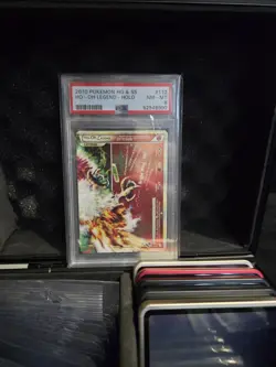 Pokemon PSA 8 NM-MT Ho-Oh Legend Bottom 112/123 Heartgold Soulsilver English - Image 1