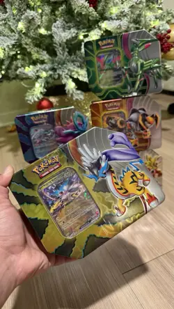 Pokemon TCG Legendary EX Tin Collection Set of 6 Tins Factory Sealed Rare New - Image 4