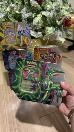 Pokemon TCG Legendary EX Tin Collection Set of 6 Tins Factory Sealed Rare New - Image 5