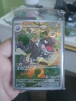 Pokemon - Tyrunt 070 Pokemon Center Stamp Black Star Promo SEALED - Image 1