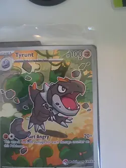 Pokemon - Tyrunt 070 Pokemon Center Stamp Black Star Promo SEALED - Image 3