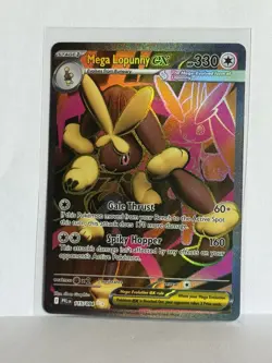 Mega Lopunny EX 115/094 Ultra Rare Full Art NM Pokemon Phantasmal Flames - Image 1