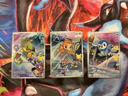 Pokemon TCG First Partner Illustration Collection Series 1 Sinnoh Bundle - Image 1