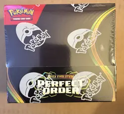 Pokemon Mega Evolution Perfect Order Booster Box Factory Sealed - Image 1