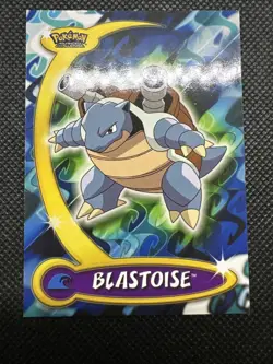 BLASTOISE #8 2004 Topps Pokemon Advanced Challenge - Image 3