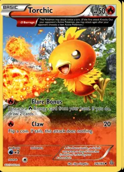 Torchic 26/160 Uncommon XY Primal Clash Pokemon - Image 1