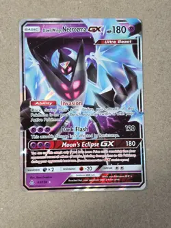 Dawn Wings Necrozma GX Ultra Rare SM - Ultra Prism 63/156 NM Pokemon TCG - Image 1