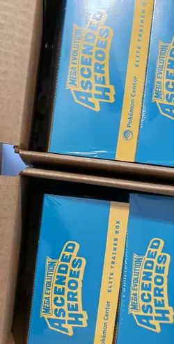 x4 Pokemon TCG: Ascended Heroes Pokemon Center ETB 🔥 - Image 3