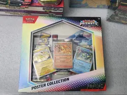 SEALED Pokemon Prismatic Evolutions Poster Collection Box Scarlet & Violet - Image 1