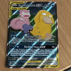 Pokemon Slowpoke & Psyduck gx tag team alt art read disc. - Image 2