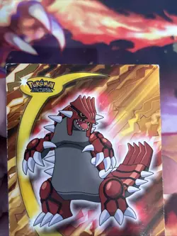 Groudon #33 Pokemon Topps Advanced Challenge 2004 RARE Vintage - Image 3