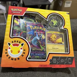 Pokemon Mega Evolution Fantasmal Flames 2026 Day Booster Packs - Image 1