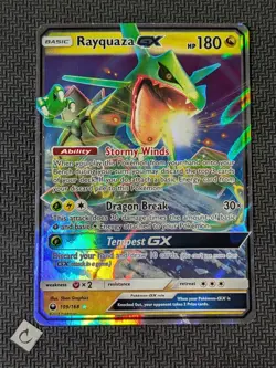 Rayquaza GX 109/168 - Celestial Storm Ultra Rare Pokemon TCG MP - Image 1