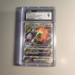 2022 Pokemon Charizard VSTAR SWSH262 Ultra Premium Collection CGC 9 Mint - Image 1