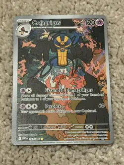 Pokemon Cofagrigus Illustration Rare SV: White Flare 123/086 NM - Image 1