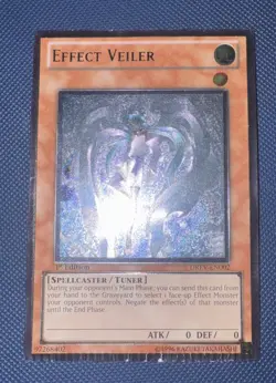 Crimped! DREV-EN002 Effect Veiler Ultimate Rare 1st Edition- Lightly Played - Image 1