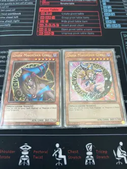 Yu-Gi-Oh Dark Magician Girl Quarter Century Secret 1st Edition Set RA04-EN107 - Image 1