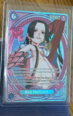 Extra Booster: One Piece Heroines Edition Super Rare Boa Hancock SP EB03-026 - Image 1