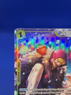 One Piece Azure Sea’s Seven Donquixote Rosinante OP12-108 Treasure Rare NM/LP - Image 3