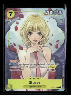 One Piece Card Game Stussy Carrying On His Will SR • OP13-110 Alt - Image 1