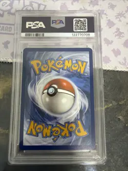 Pokemon 2025 Mistys Psyduck Illustration Rare Card 193/182 PSA 9 - Image 2