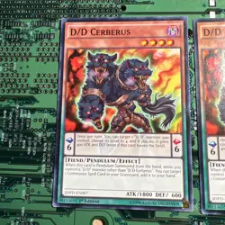 D/D Cerberus - SDPD-EN007 - Common 1st Edition Yugioh Card MP 2 - Image 2