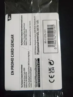 Gengar GameStop Promo Perfect Order Pokemon Card In Hand - Image 3