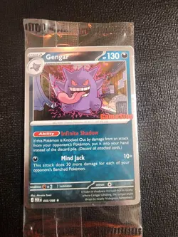 Pokemon Gengar Promo Holo Card Gamestop stamped 050/088 POR English - Image 1