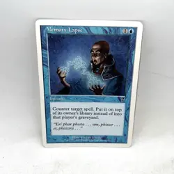 Memory Lapse 7th Seventh Edition MTG Magic The Gathering - Image 1
