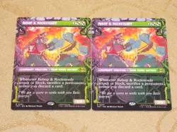 MTG Showcase Bebop & Rocksteady x2 Rare TNMT NM Low S&H - Image 1