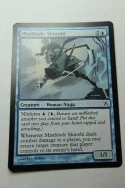 MTG Mistblade Shinobi x1- -Betrayers of Kamigawa-Lightly Played - Image 1