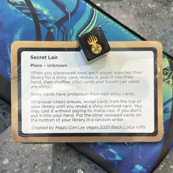MagicCon Atlanta 2025 Planechase Deck & Die 🔹Black Lotus VIP Exclusive🔹SEALED - Image 2