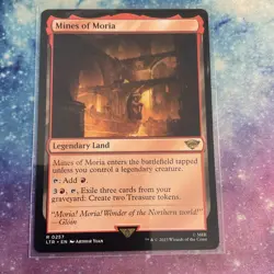 Mines of Moria (REGULAR) x1 - MTG The Lord of the Rings 257 - Image 1