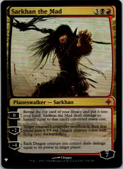 Sarkhan the Mad The List Reprints NM Foil - Image 1