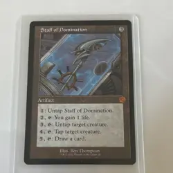 Staff of Domination Brothers' War Retro Artifact Mythic Regular English Ben Tho… - Image 1