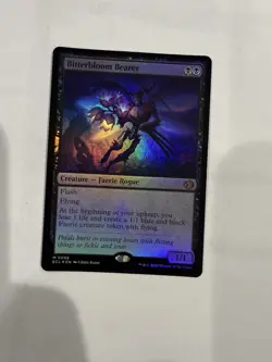 Bitterbloom Bearer Foil Lorwyn Eclipsed NM MTG ECL Mythic - Image 1