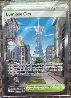 Lumiose City 111/088 Ultra Rare Perfect Order Pokemon - Pack Fresh Near Mint NM - Image 1