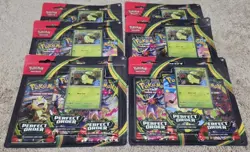 POKEMON TCG (LOT OF 6) ME03 Perfect Order 3 Pack Blister Chikorita Sealed New - Image 1