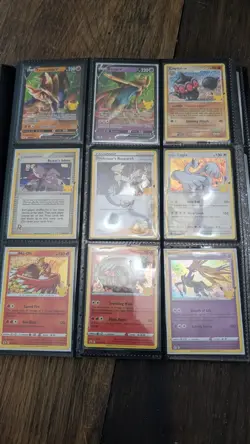 Massive Pokemon Binder Collection Lot Promos Full Arts. Celebrations & More - Image 5