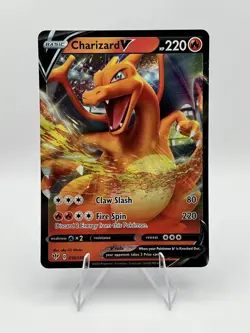 2020 Pokemon Sword & Shield: Darkness Ablaze Charizard V #019/189 - Image 1